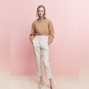 Zara High Waist Pleated Pants